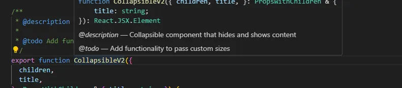 @todo example